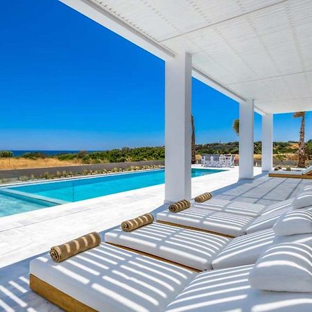 Seashore Beachfront Villa Lachania  Exterior photo