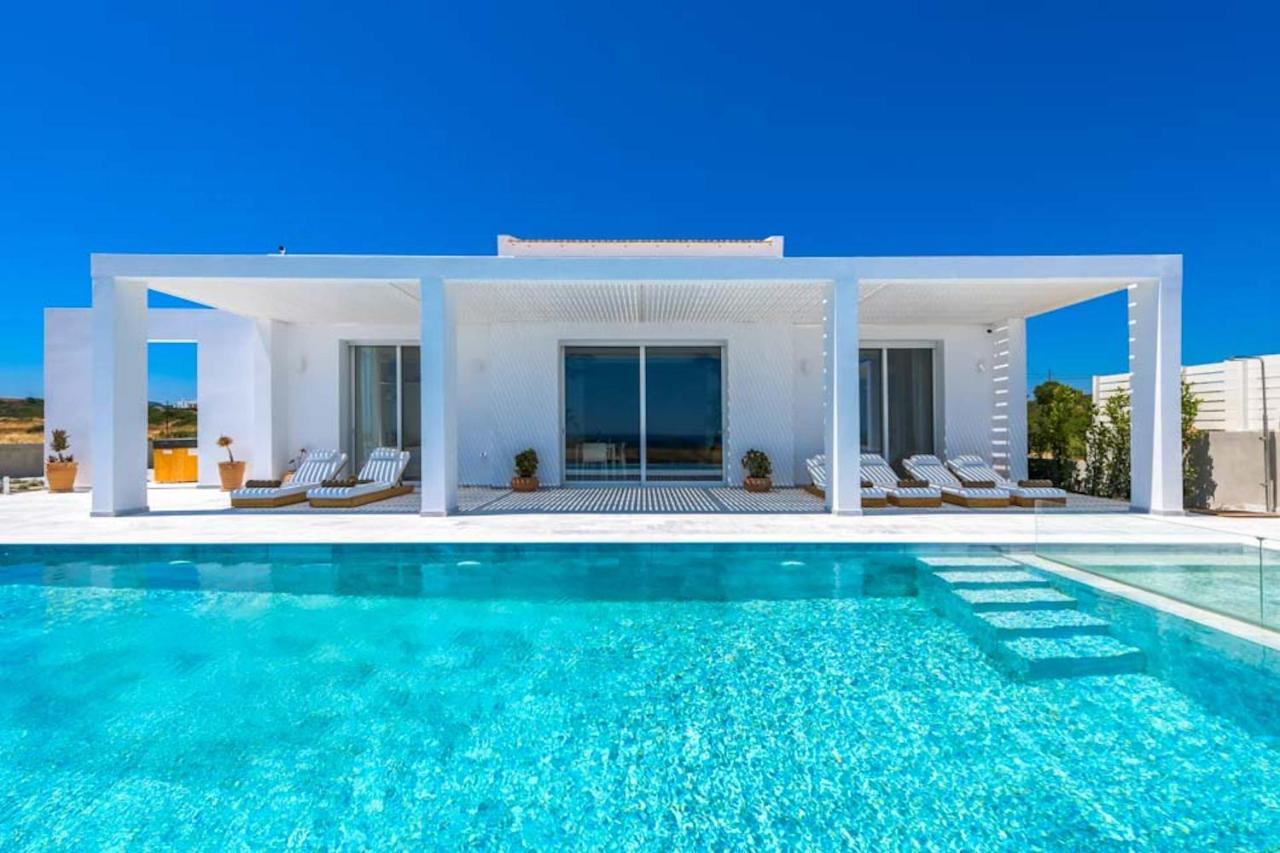 Seashore Beachfront Villa Lachania  Exterior photo