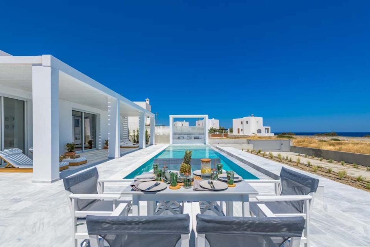 Seashore Beachfront Villa Lachania  Exterior photo